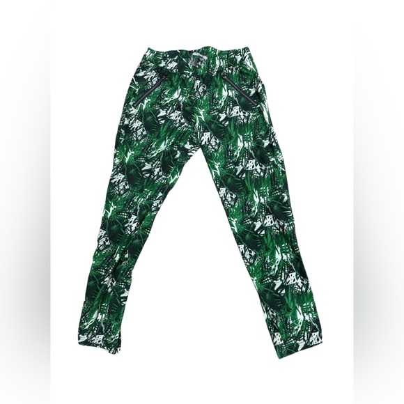 ATHLETA Aspire Palm Print Rushed Ankle Travel Joggers Pants Size 4 - Picture 3 of 12